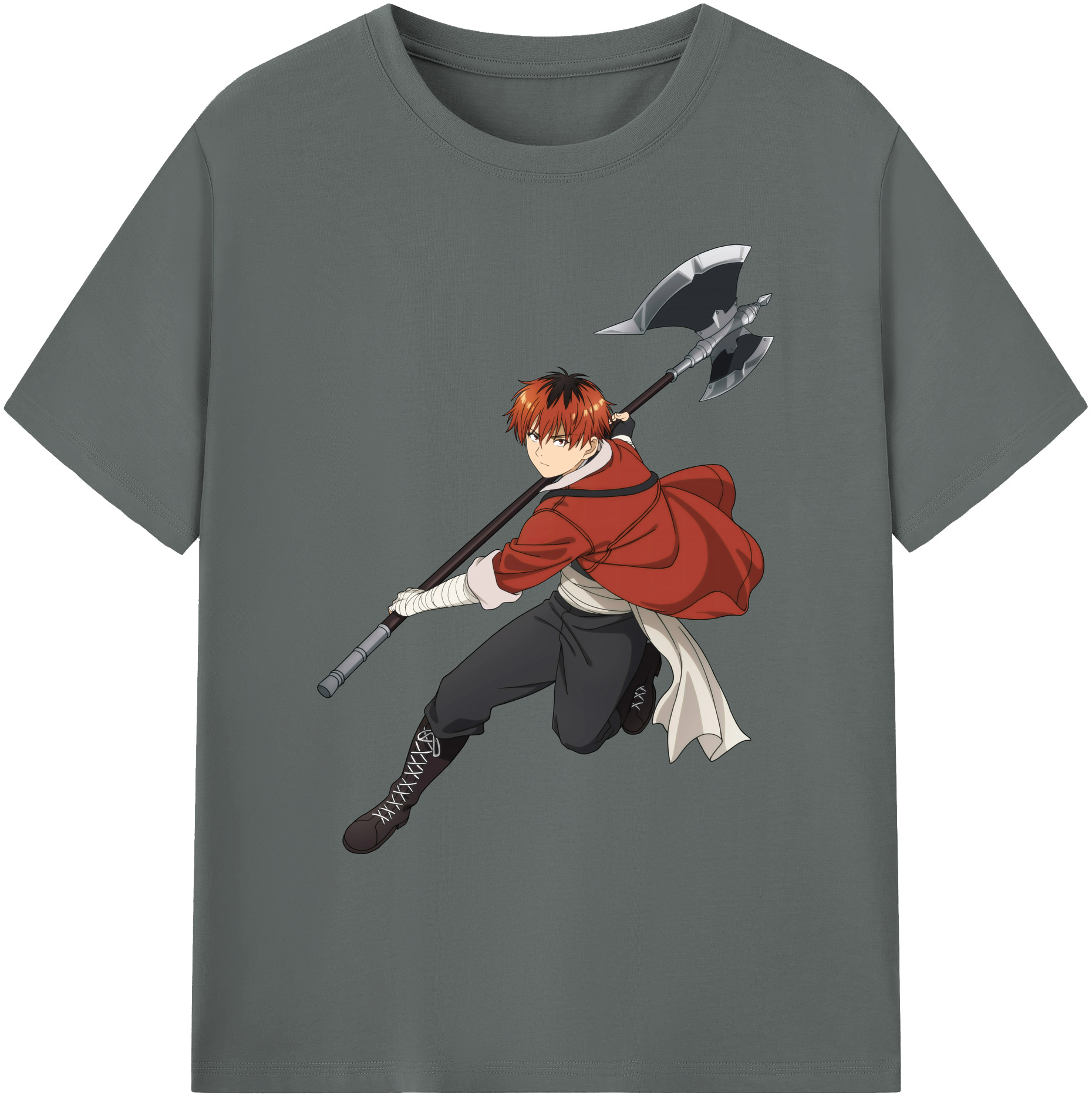 （画像用） 葬送のフリーレン Frieren 綿100％ メンズ半袖Tシャツ｜肌触りやわらか＆通気性
